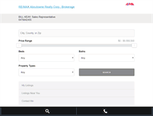 Tablet Screenshot of billsellshomes.ca